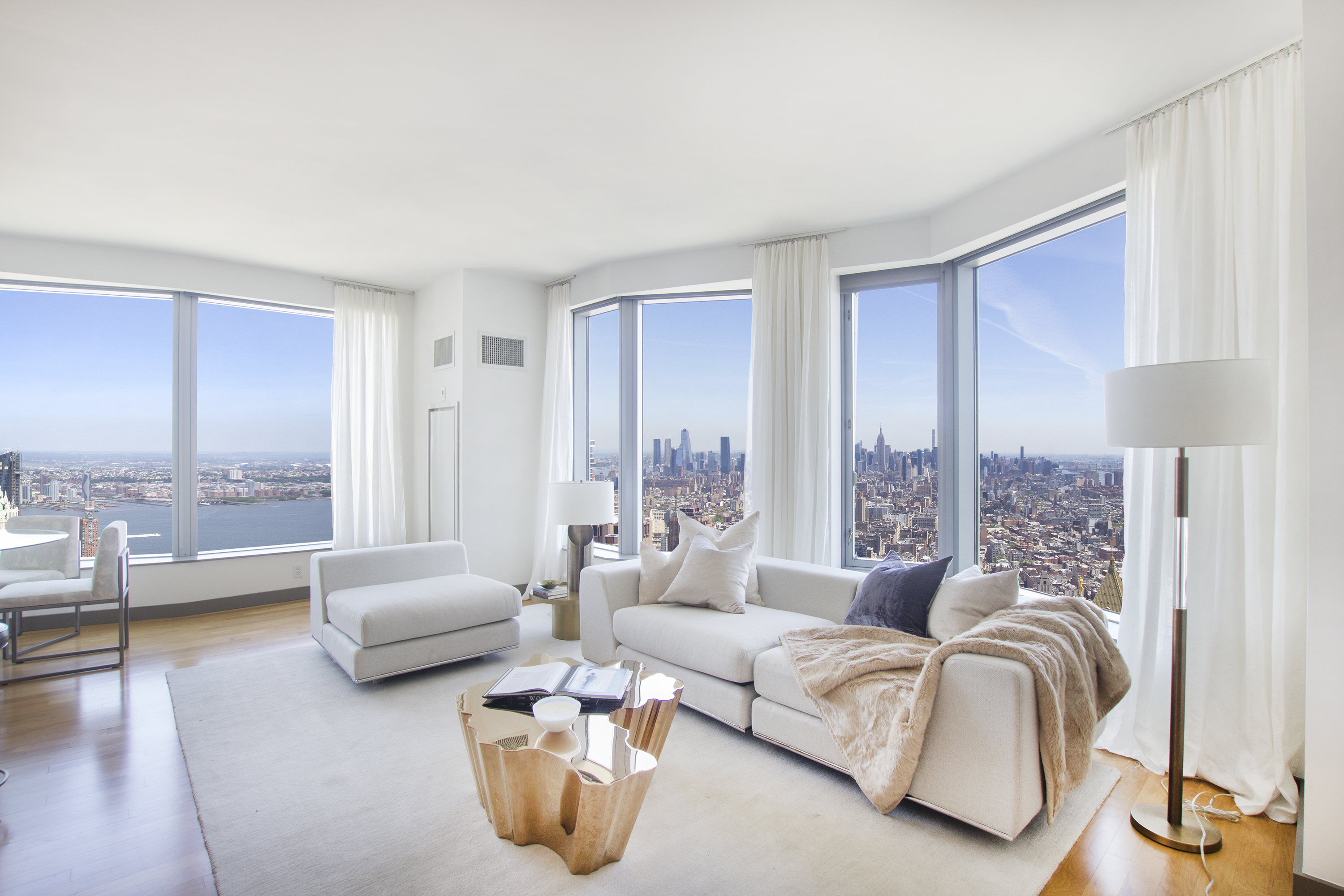 NYC real estate skyline view